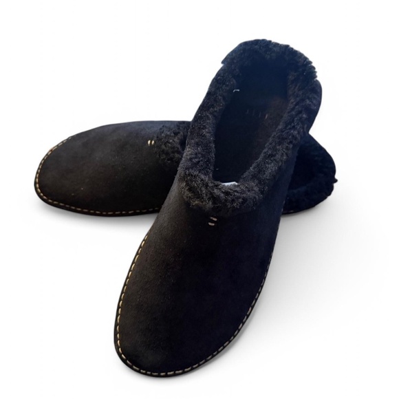 Feit Slipper Suede Wool 90 of 120 handmade  Unisex size 44 (us 11) - Picture 1 of 7